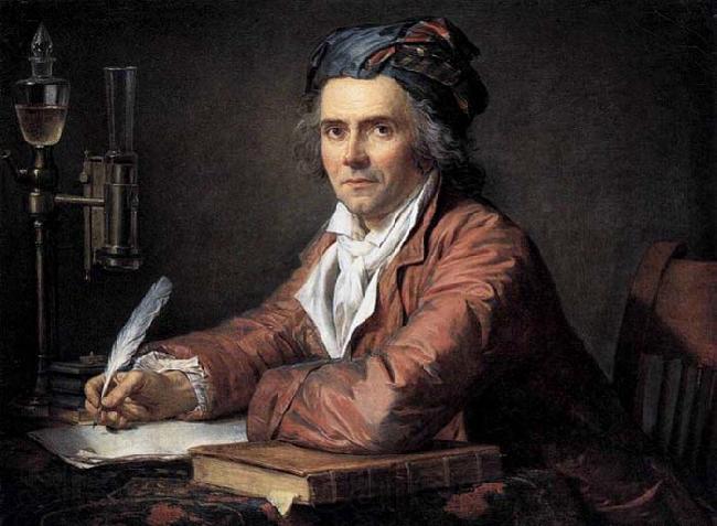 Jacques-Louis  David Portrait of Doctor Alphonse Leroy